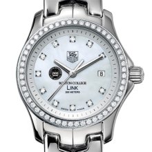 BC TAG Heuer Watch - Women's Link Watch w/ Diamond Bezel