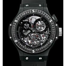 Bigger Bang All Black Carat (Black Ceramic-Diamonds / Skeleton / Rubber)