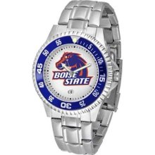 Boise State Broncos BSU NCAA Mens Steel Bandwrist Watch ...