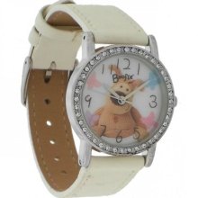 Boofle Bear Ladies Watch Cream Leatherette Strap Bf2007