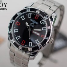 Boy London Stainless Steel Men' S Wrist Watch / Bld315 Korea Fashion Style