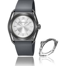 Breil Time Only Watch Silver Dial. With