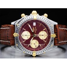 Breitling Chronomat B13048 stainless steel/gold watch price new