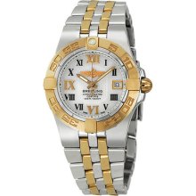 Breitling Galactic 30 Mother Of Pearl Dial Two-tone Ladies Watch C71340l2-a689tt