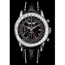 Breitling Montbrillant Datora Steel Watch #585