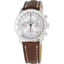 Breitling Navitimer Mens Watch Silver Analog Dial A2332212-G532BRLT