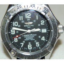 Breitling Super Ocean Men's Watch Rubber Strap Bracelet We Want To Sell