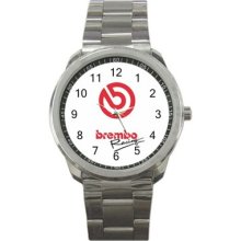 Brembo Racing Braking System Brake Logo A Sport Metal Watch