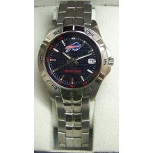 Buffalo Bills Fossil Watch Mens Three Hand Date Wristwatch Nfl1118