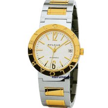 Bulgari Bulgari 33mm Steel/Gold Watch BB33WSGDAUTO/N