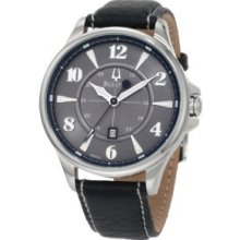 Bulova Men's 96b151 Adventurer Leather Strap Watch