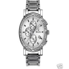 Bulova Men's Diamond Wristwatch 96e03