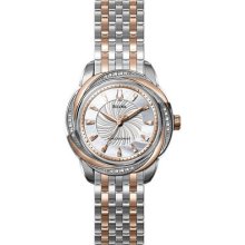 Bulova Precisionist Brightwater 20 Diamond Two-tone Ladie's Watch 98r153