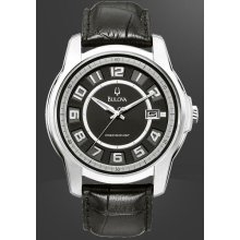 Bulova Precisionist Claremont wrist watches: Claremont Black Dial 96b1