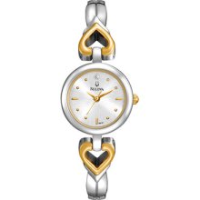 Bulova Women's Stainless Steel Case Watch 98p131