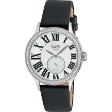 Burgi Bur056ss Swiss Quartz Diamond Strap Womens Watch