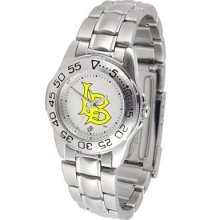 California State University at Long Beach Ladies Stainless Steel Wrist