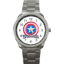 Captain America Sport Metal Watch 02