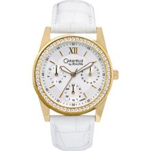 Caravelle 44N100 Womens Crystal Watch