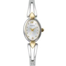 Caravelle By Bulova Ladies` Oval Dial Bracelet Watch