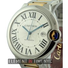 Cartier Ballon Bleu Collection Large 42mm Steel & Gold Automatic