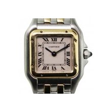 Cartier Panther Ladies Watch in Stainless Steel and Yellow Gold