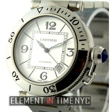 Cartier Pasha Collection Pasha Seatimer Stainless Steel 40mm