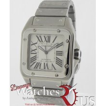 Cartier Santos 100 Large W200737g Stainless Steel Automatic