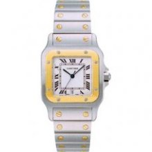 Cartier Santos W20011c4 Two Tone Mens Watch