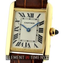 Cartier Tank Collection Tank Louis 18k Yellow Gold Ladies 22mm