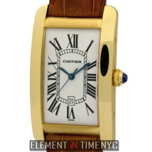 Cartier Tank Collection Tank Americaine 18k Yellow Gold 27mm