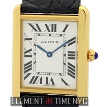 Cartier Tank Collection Tank Solo 18k Yellow Gold 27mm Quartz