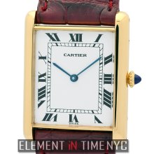 Cartier Tank Collection Tank Louis 18k Yellow Gold Large Automatic