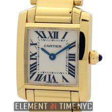 Cartier Tank Collection Tank Francaise 18k Yellow Gold Ladies 20mm