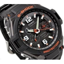 Casio G-shock, Gravity Defier, Triple Resist, Solar, Black, G1400 G-1400-1a