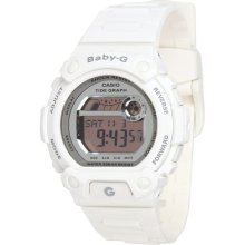 Casio G-shock White Resin Band Digital Women's Ladies Sport Watch Blx103-7