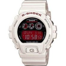 Casio Men's Gw6900f-7 G-shock Atomic Digital White Resin Sports Watch