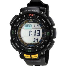 Casio Triple Sensor Solar Pathfinder Digital Mens Watch PAG240-1V ...