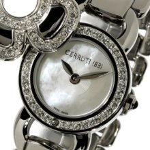 Cerruti 1881 Ladies Fiore Swiss Quartz Watch Mop Ss