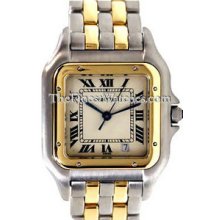 Certified Pre-Owned Medium Cartier Panther Two-Tone Watch W25028B6