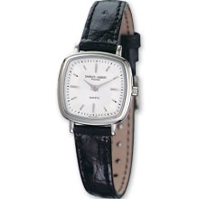 Charles Hubert Ladies Leather Band White Dial Retro 25Mm Watch XWA3272