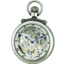 Charles-Hubert- Paris 3869-S 47mm Mechanical Pocket Watch - Antique Chrome