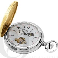 Charles Hubert Premium Pocket Watch with Mechanical Wind - 3553-T