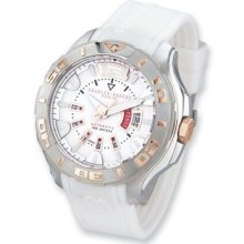 Charles Hubert Rose Ip-pltd White Stainless Steel Automatic Watch Xwa4235