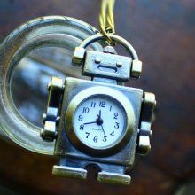 cheap fake watches Retro fashion creative robot pocket watches