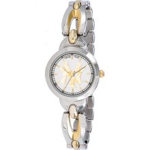 Chicago Bears Stainless Steel and Gold Ladies GameTime Elegance Watch