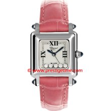 Chopard Happy Sport Classic Square 5 Floating Diamonds 278892-3004 Pink