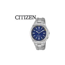 Citizen AS2040-56L Eco-Drive Radio-Controlled Watch Titanium