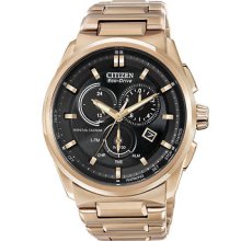 Citizen Authorized Dealer Bl5483-55e Eco-drive Perpetual Gold Men's Watch