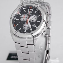 Citizen Chrono Eco-drive Japan Mvt. Steel At0980-63l